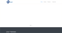 Desktop Screenshot of line1partners.com
